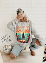 Load image into Gallery viewer, WILD AND FREE HOODIE/CREW SWEATSHIRT
