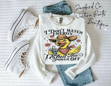 Load image into Gallery viewer, I DONT MATCH ENERGY | ASH GRAY | SPORT GRAY | SAND | WHITE
