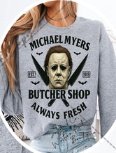 Load image into Gallery viewer, MICHAEL MYERS SWEATSHIRT | ASH GRAY | SPORT GRAY | SAND | FOREST GREEN

