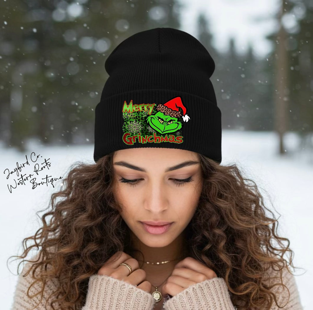 MERRY GRINCHMAS | BEANIE HAT