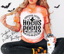 Load image into Gallery viewer, HOCUS POCUS BLEACHED TEE
