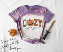 Load image into Gallery viewer, COZY SEASON BLEACHED TEE
