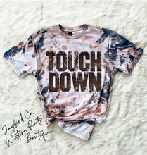Load image into Gallery viewer, TOUCH DOWN BLEACHED TEE
