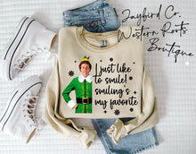 Load image into Gallery viewer, I JUST LIKE SMILING ELF | ASH GRAY | SPORT GRAY | SAND | WHITE
