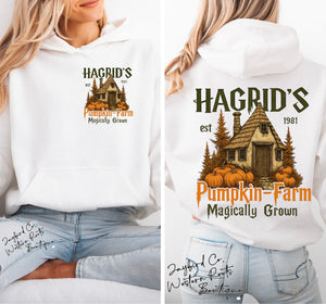 HAGRADS PUMPKIN FARM SWEATSHIRT | MINT GREEN | ORCHID | DARK HEATHER | WHITE