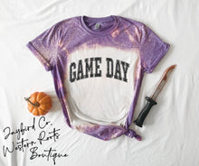 Load image into Gallery viewer, GAMEDAY BLEACHED TEE
