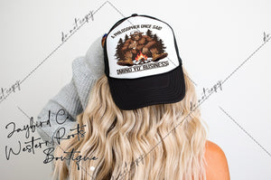 Bigfoot Mind Your Business|Trucker Hat