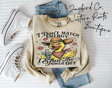 Load image into Gallery viewer, I DONT MATCH ENERGY | ASH GRAY | SPORT GRAY | SAND | WHITE
