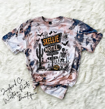 Load image into Gallery viewer, SKELLIE MOTEL BLEACHED TEE
