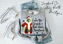 Load image into Gallery viewer, I AM THE GRINCH THAT STOLE CHRISTMAS | ASH GRAY | SPORT GRAY | SAND | WHITE
