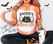 Load image into Gallery viewer, HAGRADS PUMPKIN FARM BLEACHED TEE
