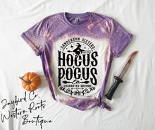 Load image into Gallery viewer, HOCUS POCUS BLEACHED TEE
