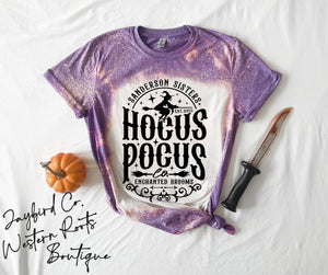 HOCUS POCUS BLEACHED TEE