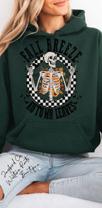 FALL BREEZE AUTUMN LEAVES SWEATSHIRT | ASH GRAY | SPORT GRAY | SAND | FOREST GREEN