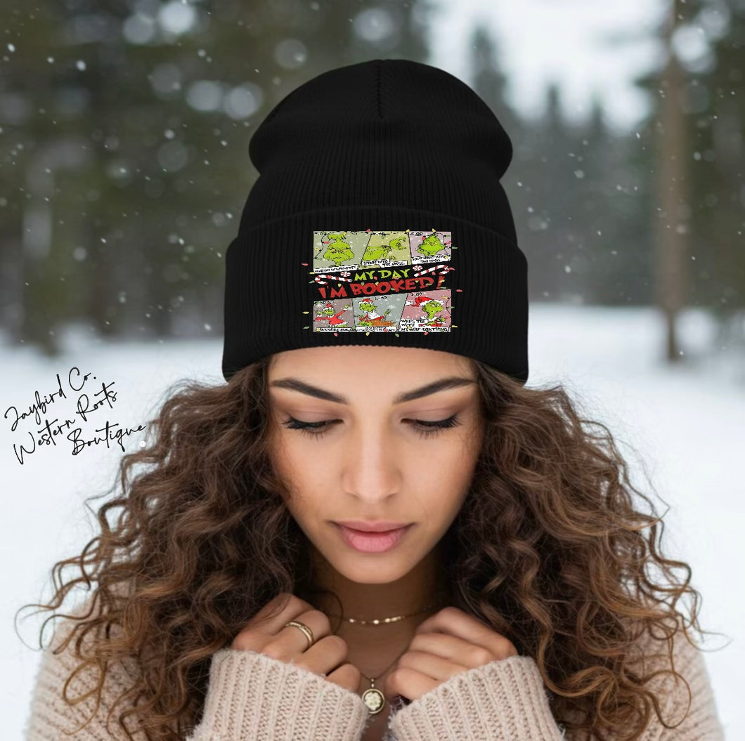 MY DAY BOOKED | BEANIE HAT