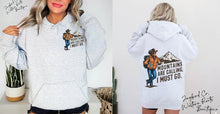 Load image into Gallery viewer, BIGFOOT THE MOUNTAINS ARE CALLING SWEATSHIRT | ASH GRAY | SPORT GRAY | SAND | FOREST GREEN
