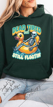 Load image into Gallery viewer, DEAD TIRED STILL FLOATIN SWEATSHIRT | ASH GRAY | SPORT GRAY | SAND | FOREST GREEN
