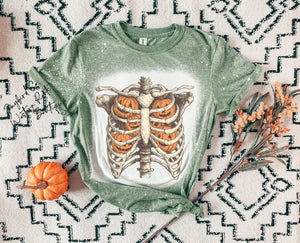 HALLOWEEN BLEACHED TEE