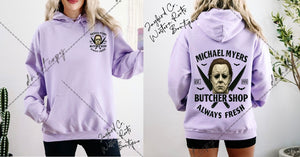 MICHAEL MYERS SWEATSHIRT | MINT GREEN | ORCHID | DARK HEATHER | WHITE