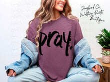 Load image into Gallery viewer, PRAY BLEACHED TEE
