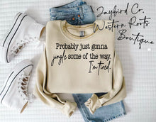 Load image into Gallery viewer, JINGLE SOME OF THE WAY | ASH GRAY | SPORT GRAY | SAND | WHITE
