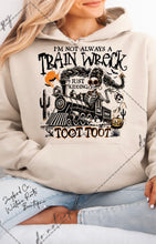 Load image into Gallery viewer, TRAIN WRECK SWEATSHIRT | ASH GRAY | SPORT GRAY | SAND | FOREST GREEN
