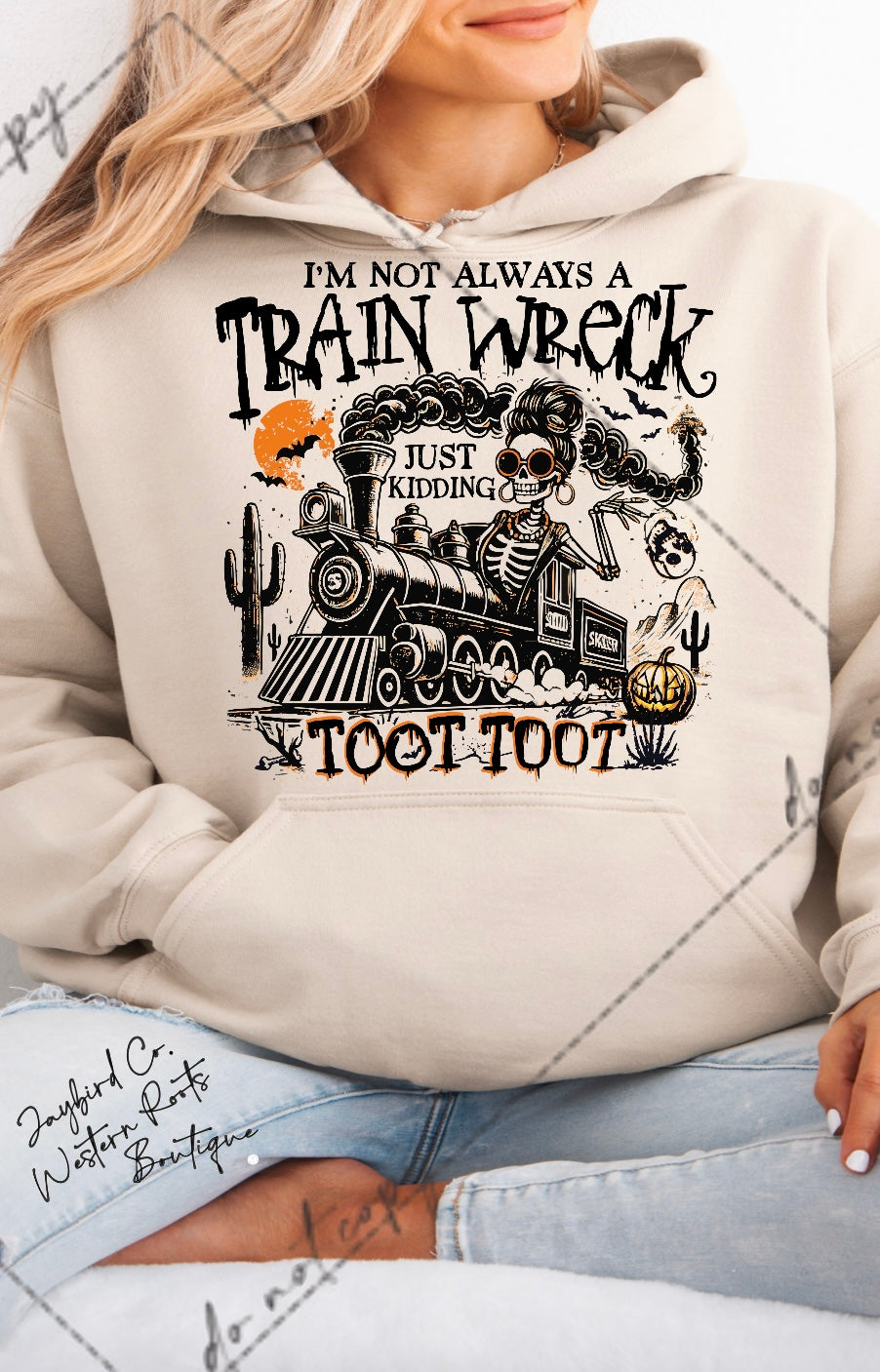 TRAIN WRECK SWEATSHIRT | ASH GRAY | SPORT GRAY | SAND | FOREST GREEN
