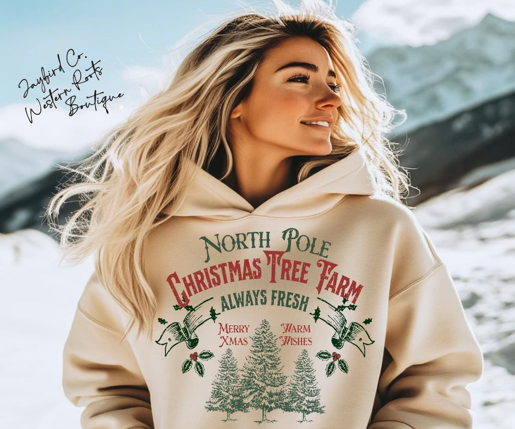NORTHPOLE CHRISTMAS TREE FARM | ASH GRAY | SPORT GRAY | SAND | WHITE