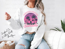 Load image into Gallery viewer, FOREVER CHASING SUNSETS HOODIE/CREW SWEATSHIRT
