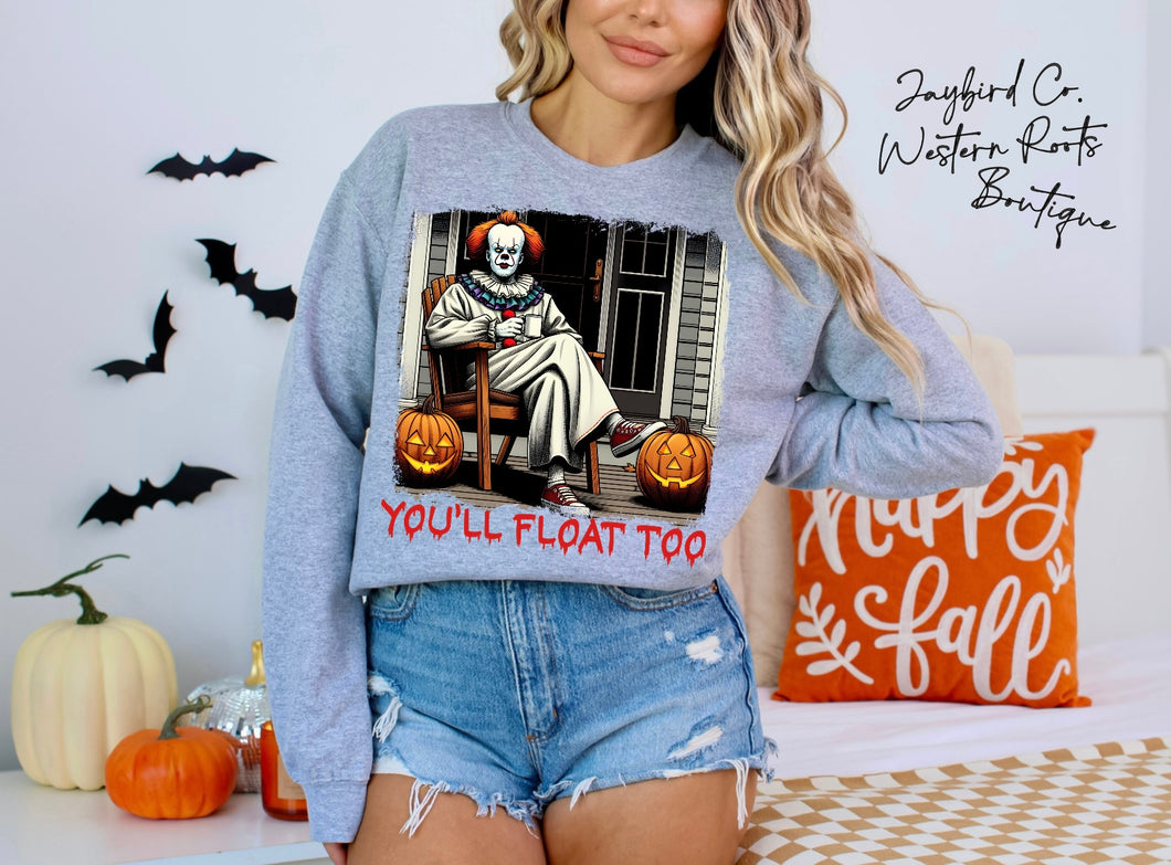 YOU WILL FLOAT TOO | ASH GRAY | SPORT GRAY | SAND | FOREST GREEN
