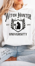 Load image into Gallery viewer, WITCH HUNTER UNIVERSITY SWEATSHIRT | MINT GREEN | ORCHID | DARK HEATHER | WHITE
