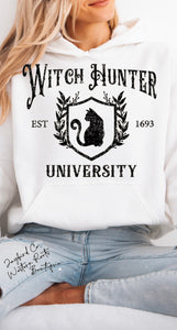 WITCH HUNTER UNIVERSITY SWEATSHIRT | MINT GREEN | ORCHID | DARK HEATHER | WHITE