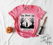 Load image into Gallery viewer, SALEM THEY MISSED ONE BLEACHED TEE
