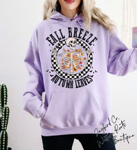 Load image into Gallery viewer, FALL BREEZE AUTUMN LEAVES SWEATSHIRT | MINT GREEN | ORCHID | DARK HEATHER | WHITE
