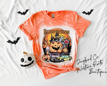 Load image into Gallery viewer, HALLOWEENTOWN  BLEACHED TEE
