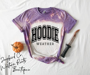 HOODIE WEATHER BLEACHED TEE