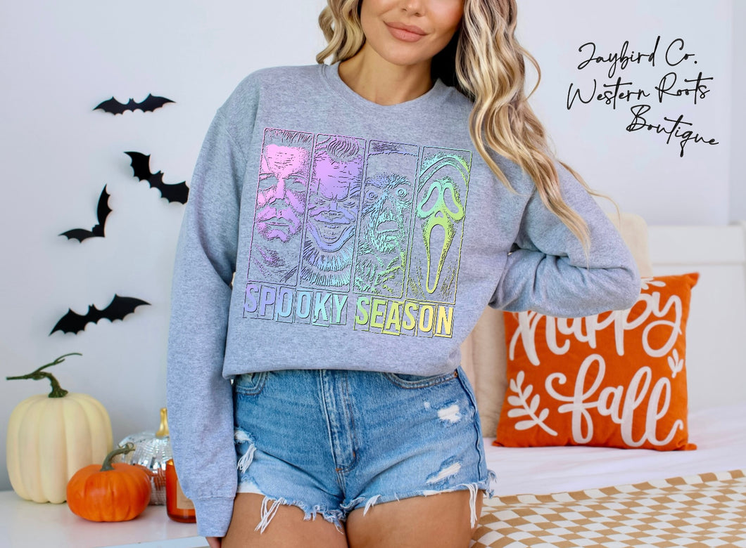 SPOOKY SEASON | ASH GRAY | SPORT GRAY | SAND | FOREST GREEN