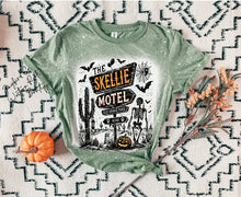 Load image into Gallery viewer, SKELLIE MOTEL BLEACHED TEE
