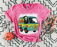 Load image into Gallery viewer, SCREAM MACHINE BLEACHED TEE
