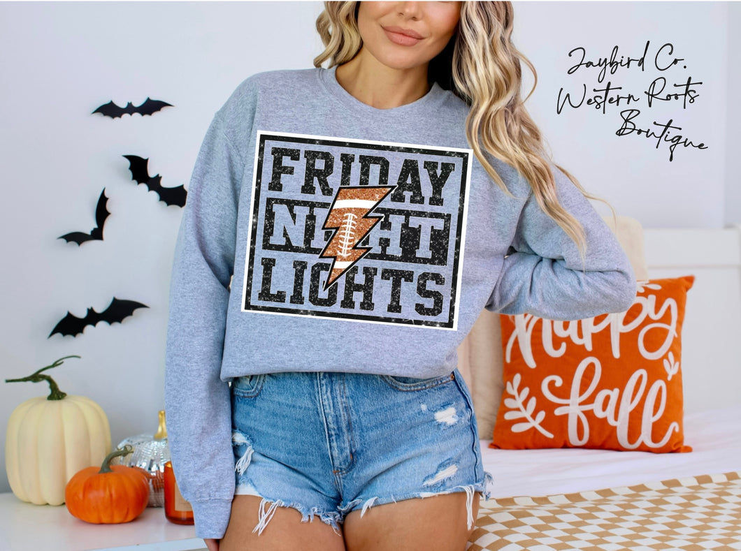 FRIDAY NIGHT LIGHTS | ASH GRAY | SPORT GRAY | SAND | FOREST GREEN