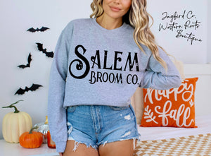 SALEM BROOM CO. | ASH GRAY | SPORT GRAY | SAND | FOREST GREEN