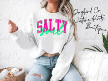 Load image into Gallery viewer, SALTY SOUL HOODIE/CREW SWEATSHIRT

