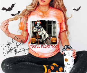 YOU WILL FLOAT TOO BLEACHED TEE