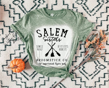 Load image into Gallery viewer, SALEM SISTERS BLEACHED TEE
