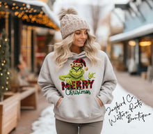 Load image into Gallery viewer, MERRY CHRISTMAS GRINCH | ASH GRAY | SPORT GRAY | SAND | WHITE
