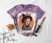 Load image into Gallery viewer, DROP DEAD MORON BLEACHED TEE
