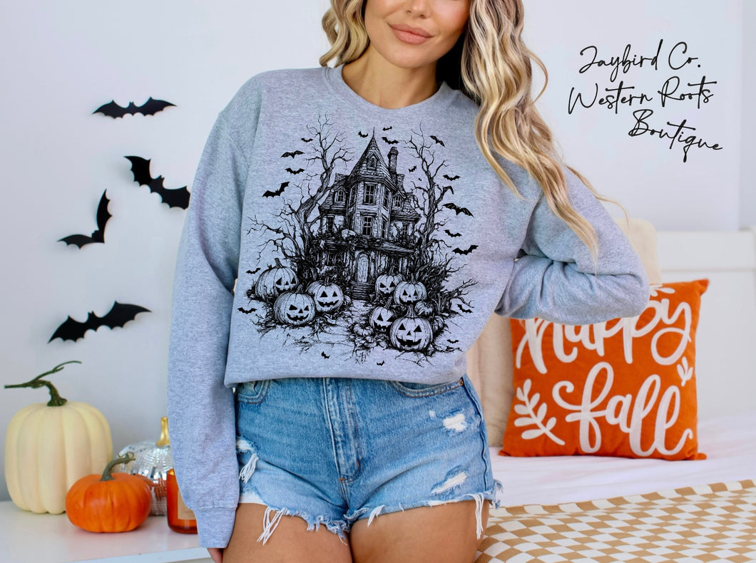 HAUNTED HOUSE | ASH GRAY | SPORT GRAY | SAND | FOREST GREEN