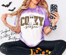 Load image into Gallery viewer, COZY SEASON BLEACHED TEE
