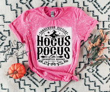 Load image into Gallery viewer, HOCUS POCUS BLEACHED TEE
