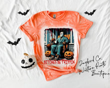 Load image into Gallery viewer, BITCHES BE TRIPPIN BLEACHED TEE
